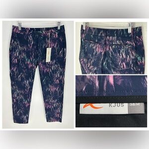 KJUS NWT Ladies Inu 7/8 Golf Pants Size Medium 31x26.5 Performance Active